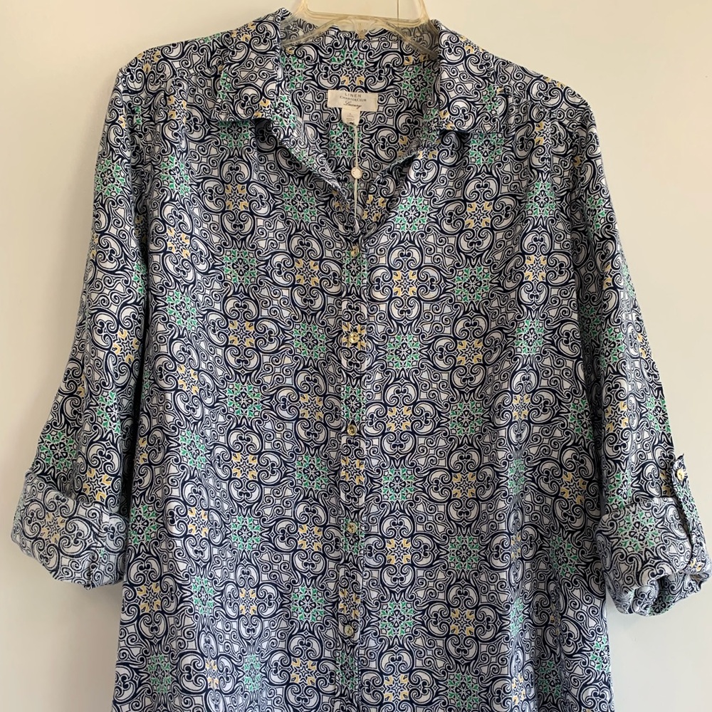 Linen Charter Club Luxury shirt - sz L